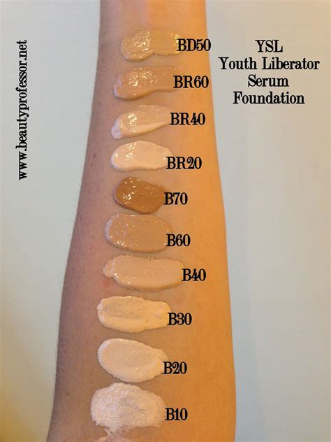 ysl forever foundation swatches|YSL beauty shade finder.